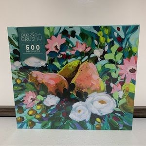 Puzzle Crush-Fresh Picked For Summer-500 Piece Puzzle-NIB